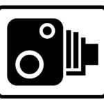 speed camera sign