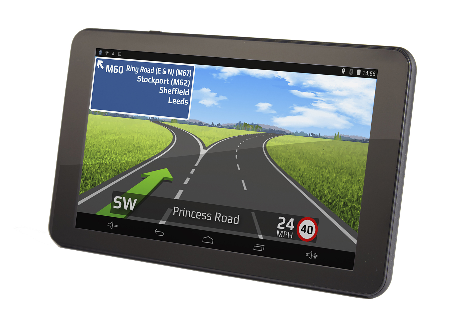 Aguri satellite navigation systems for truck, motorhome, caravan and car