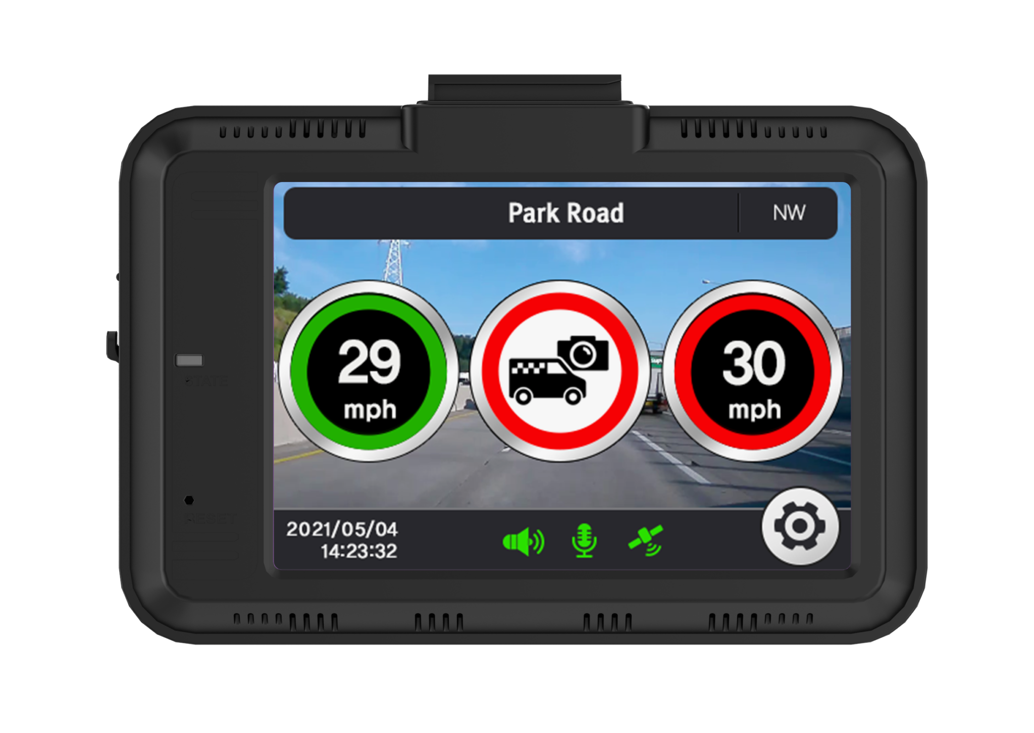 Aguri Dash Cam, Speed Trap & Speed Limit Alert System Aguri DX4000