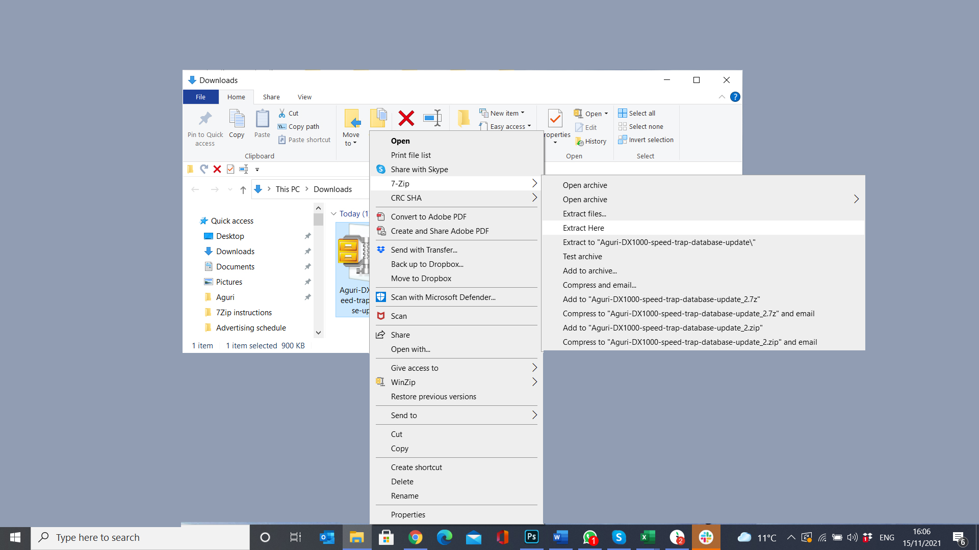 How Do You Download And Unzip A Folder Using 7zip Software