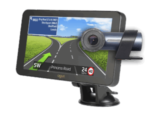 Aguri RV760 Motorhome & Caravan Sat Nav + Remote Dash Cam Bundle
