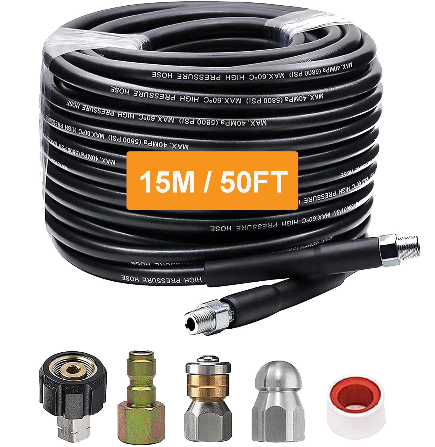 cordless-pressure-washer-sewer-drain-cleaning-hose